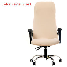 Load image into Gallery viewer, S/M/L Sizes Office Stretch Spandex Chair Covers Anti-dirty Computer Seat Chair Cover Removable Slipcovers For Office Seat Chairs