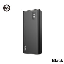 Load image into Gallery viewer, WK 3 Input 2USB Mini Power Bank 10000mAh Metal Portable Charger 10000 mAh Powerbank For iPhone Xiaomi External Battery Poverbank