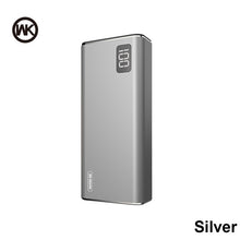 Load image into Gallery viewer, WK 3 Input 2USB Mini Power Bank 10000mAh Metal Portable Charger 10000 mAh Powerbank For iPhone Xiaomi External Battery Poverbank