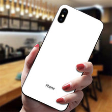 Load image into Gallery viewer, Luxury Tempered glass Phone cases for iphone X XS XR XSMAX Popular candy Back cover For iphone 7Plus 5 5S SE 6 6S 7 8 Plus