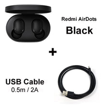 Load image into Gallery viewer, Xiaomi Redmi AirDots bluetooth earphone Mini True mi Wireless Bluetooth 5.0 earphones DSP Active Noise Cancellation Earbuds