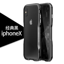 Load image into Gallery viewer, Luxury Metal Bumper Case for iPhone XS Case Aluminium Frame Hard 3D Protective Cover for iPhoneX XS MAX XR 7 8 Plus Bumper Case