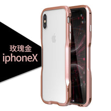 Load image into Gallery viewer, Luxury Metal Bumper Case for iPhone XS Case Aluminium Frame Hard 3D Protective Cover for iPhoneX XS MAX XR 7 8 Plus Bumper Case