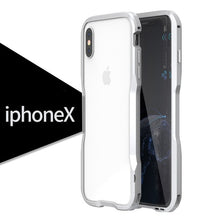 Load image into Gallery viewer, Luxury Metal Bumper Case for iPhone XS Case Aluminium Frame Hard 3D Protective Cover for iPhoneX XS MAX XR 7 8 Plus Bumper Case