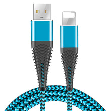 Load image into Gallery viewer, Coolreall USB Cable for iPhone Xs max Xr X 8 7 6 plus 6s 5 s plus iPad 2.4A Fast Charging Cable Cord Mobile Phone Usb Data Cable