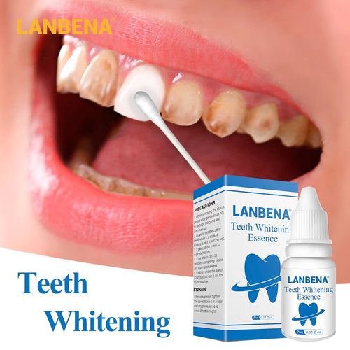 LANBENA Teeth Whitening Essence Powder Oral Hygiene Cleaning Serum Removes Plaque Stains Tooth Bleaching Dental Tools Toothpaste